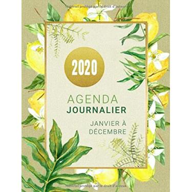 Imagem de Agenda Journalier 2020: Grand Semainier et Calendrier Janvier à Decembre, To Do List + 45 Pages Dot Grid Pointillé - Organisateur A4 - Planificateur Pratique, Journal Carnet pour Femme
