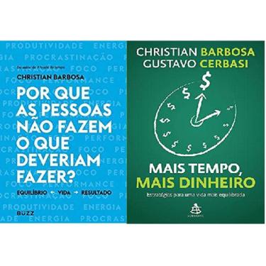Imagem de Kit 2 Livros Christian Barbosa Mais Tempo, Mais Dinheiro +