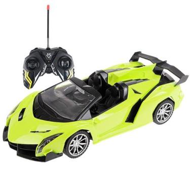 Carro Carrinho Controle Remoto Grande 45 Cm Escala 1:10 Bugatti - Wellkids  WB7750