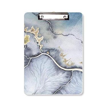 Imagem de Tinta abstrata sombreada aquarela prancheta pasta bloco de escrita placa de suporte A4