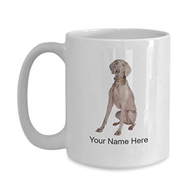 Imagem de Caneca personalizada Weimaraner - Caneca de café personalizada Weimaraner - 425 g