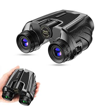 Imagem de Binóculos profissionais com zoom HD 10X25 com telescópio portátil prisma BAK4 para viagens ao ar livre Acampamento Observação de pássaros concerto à prova d'água