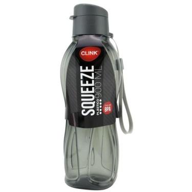 Imagem de Squeeze Plastico 600ml - Preto - Cb1055 - Clink