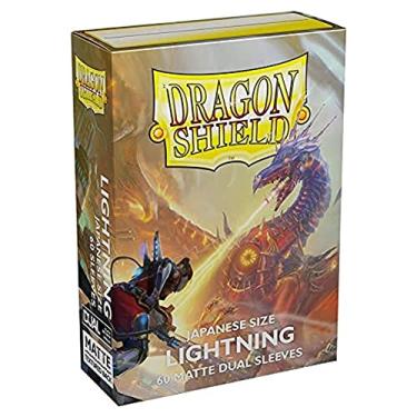 Imagem de 2 Packs Dragon Shield Dual Matte Mini Japanese Lightning 60 ct Card Sleeves Value Bundle!