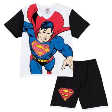Imagem de Pijama Masculino Infantil Superman Lupo - 23.115-004