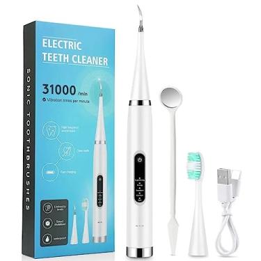 Imagem de Removedor 31000 De Tártaro Limpeza Dental Elétrico com Usb (Branco)