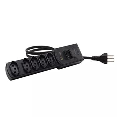 Imagem de Filtro De Linha 5 Tomadas 2P+T Biv Pvc Pt MG3001 Margirius