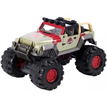 Imagem de Matchbox - Miniatura 1:24 - Monster Truck Jeep Wrangler '93 Wrangler - Jurassic World Dominion - HBJ10