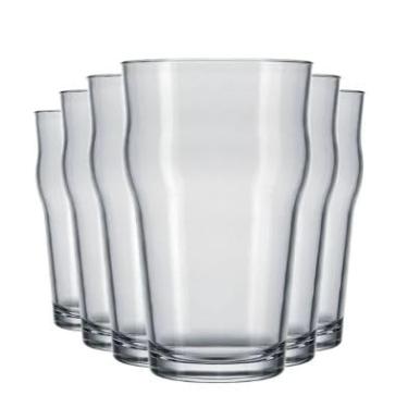 Imagem de Jogo de Copos para Cerveja Stout Nadir 473ml com 6 peças