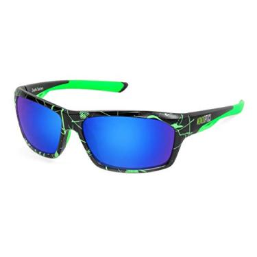 Imagem de Óculos de sol polarizados para pesca Mondo Optics Smallie Spotters da Catch Co Googan Squad, Blue Lens, adult