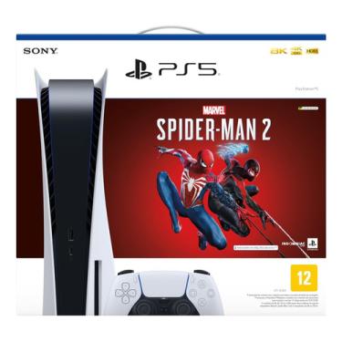 Imagem de Console Ps5 Bundle Marvel Spider Man 2 PlayStation 5
