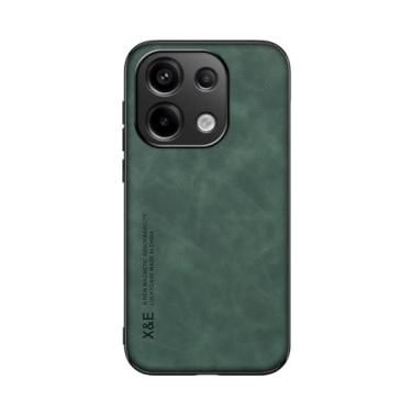 Imagem de Kepuch Silklike Capa para Redmi Note 13 Pro 4G - Case Placa de Metal Embutida para Redmi Note 13 Pro 4G - Verde