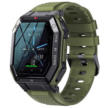 Imagem de Relógio Inteligente Chamada Bluetooth 5ATM A Prova D'água Fitness Tático Esportivo - Verde-Masculino