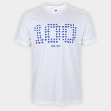 Imagem de Camiseta Cruzeiro Adidas Centenário Masculina-Masculino