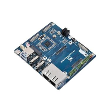 Imagem de Placa base Dual Gigabit Ethernet 5G/4G projetada compatível com Raspberry Pi Compute Module 4 ou sendo integrada em produtos finais