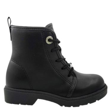 Imagem de Bota Coturno Infantil Menina Casual Dia a Dia Salto Baixo Molekinha 2164.134