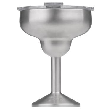 Imagem de ORCA Copo de Margarita de Metal Isolado 'Rita', Vidro Margarita para Coquetéis, Vinho, Bebidas Frias - Aço Inoxidável