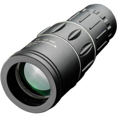 Imagem de Telescópio monocular, binóculos portáteis de 16 x 52 de altura, monóculo, binóculos de plástico, 66/8000 m, telescópio esportivo ao ar livre para adultos observação de pássaros, viagens ao ar livre,