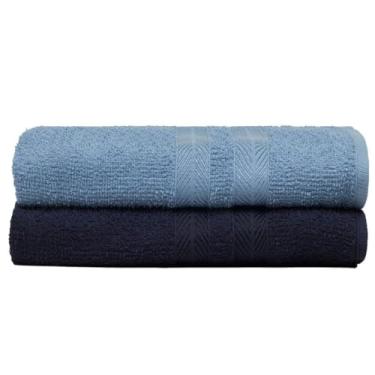 Imagem de Kit 2 Toalhas de Rosto Enxuta 100% Algodão 44x60cm - Caricinha (KIT 1)