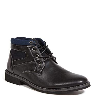 Imagem de Bota infantil juvenil para meninos Deer Stags Irvine Jr Chukka, Preto, 13 Little Kid