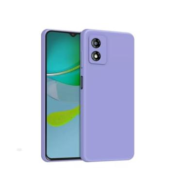 Imagem de Capa Capinha Compatível Motorola Edge 50 Fusion Aveludada Premium (LILAS)