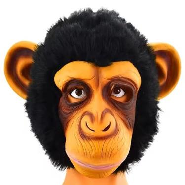 Imagem de Máscara Látex Animal Macaco Realista Pelugem Monkey