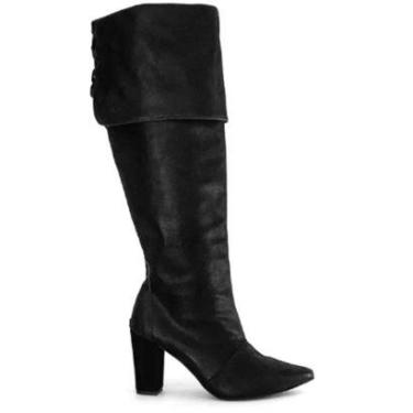 Imagem de Bota Feminina Over De Cano Alto Nobucado Blogueira Tendência-Feminino