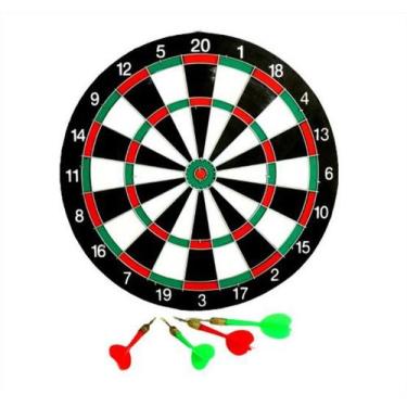 Imagem de Jogo De Dardos Tabuleiro Alvo Certo Brinquedos Diversão - ALVO DARDOS