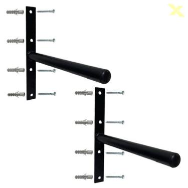 Imagem de Suporte Anilhas Parede Expositor 2 Unidades - XPROSHAPE