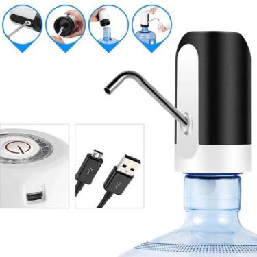 Imagem de Bombeamento Elétrico Para Água Potável Carregamento Tomada Usb Com LED