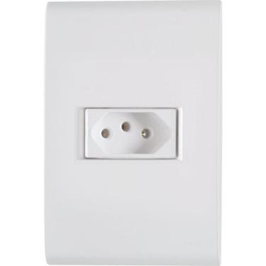 Imagem de Tomada 2P+T Liz 20a 250v Branco Tramontina