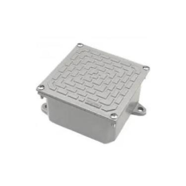 Imagem de Caixa de Passagem com Tampa Reversível 30x30cm CP-3030 Alumínio - Tram