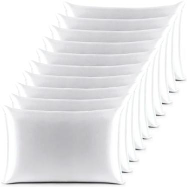 Imagem de Kit 10 Fronhas ( 5 Pares ) Charmousse Seda Cetim Alto Brilho Anti Friz