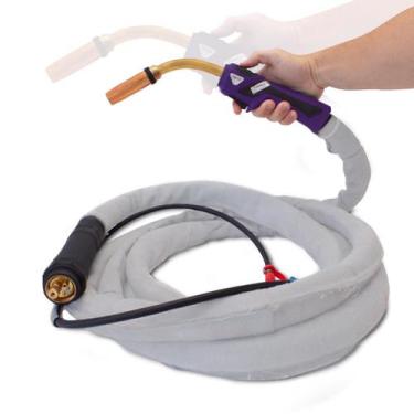 Imagem de Tocha Solda Mig Refrigerada SBME OMOX-501 400A C/Raspa - OMEGA, 5 Metr