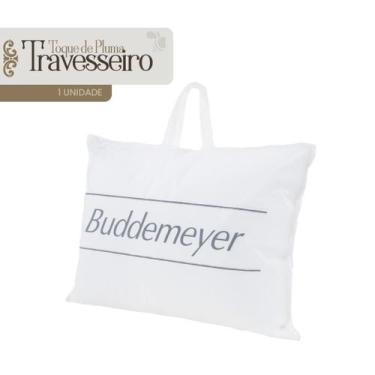 Imagem de Travesseiro Buddemeyer Toque de Pluma 50x70 Algodão Branco