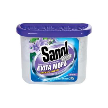 Imagem de Desumidificador Anti Mofo Lavanda Evita Mofo 100G Sanol Sec