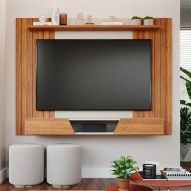 Imagem de Painel para TV até 65 Polegadas 2 Portas Santiago Permobili, Cinamomo/