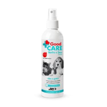 Imagem de Banho a Seco Good Care Spray para Cães e Gatos 200ml - Mundo Animal / 
