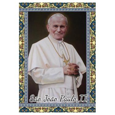Imagem de 1000 Santinho São João Paulo II Milheiro (oração no verso) - 7x10 cm -