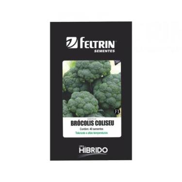 Imagem de Brócolis Coliseu Híbrido - 40 Sementes / Linha Híbrido F1 - Feltrin