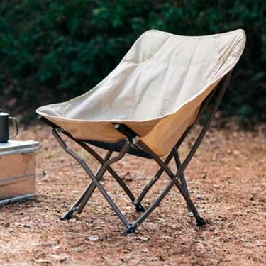 Imagem de Cadeira Dobrável Portátil Resistente Ideal Viagem E Praia - Bivena