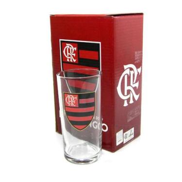 Imagem de Copo Long Drink FLAMENGO RJ 300ml - AllMix