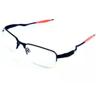 Imagem de Armação Óculos De Grau Leitura Moda Casual Lupa Juliet Prata - Império