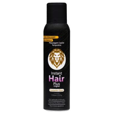 Imagem de Instant Hair Plus 150ml Castanho Claro