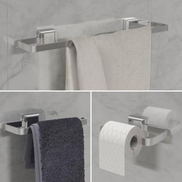 Imagem de Kit De Acessórios Para Banheiro 6 Peças Linha Luxo - JGC COMERCIAL