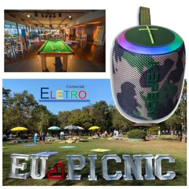 Imagem de Caixa de Som Ambiente Bluetooth Wireless Sistema TWS USB SD KA- 8881 B