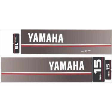 Imagem de Adesivo Faixa Motor De Popa Yamaha Hp 15 89 A 93 - SPTS
