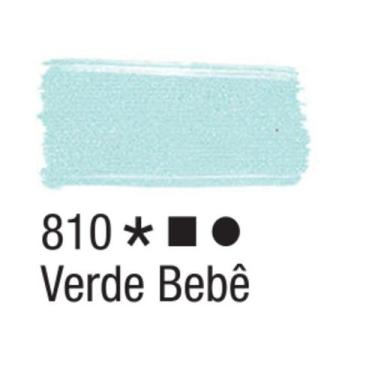 Imagem de Tinta Tecido Fosca 37ml Tons Clarinhos - Acrilex, 810- VERDE BEBê