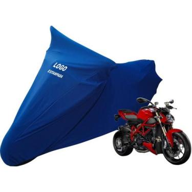 Imagem de Capa Protetora Para Moto Ducati StreetFighter 1098 S 848 - Mz, Azul