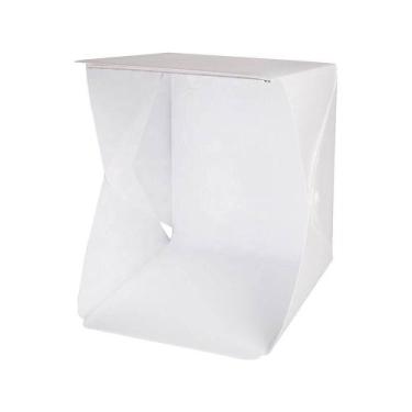Imagem de Mini Estúdio Fotográfico Portátil 20cm com Luzes de LED - FUNPro
